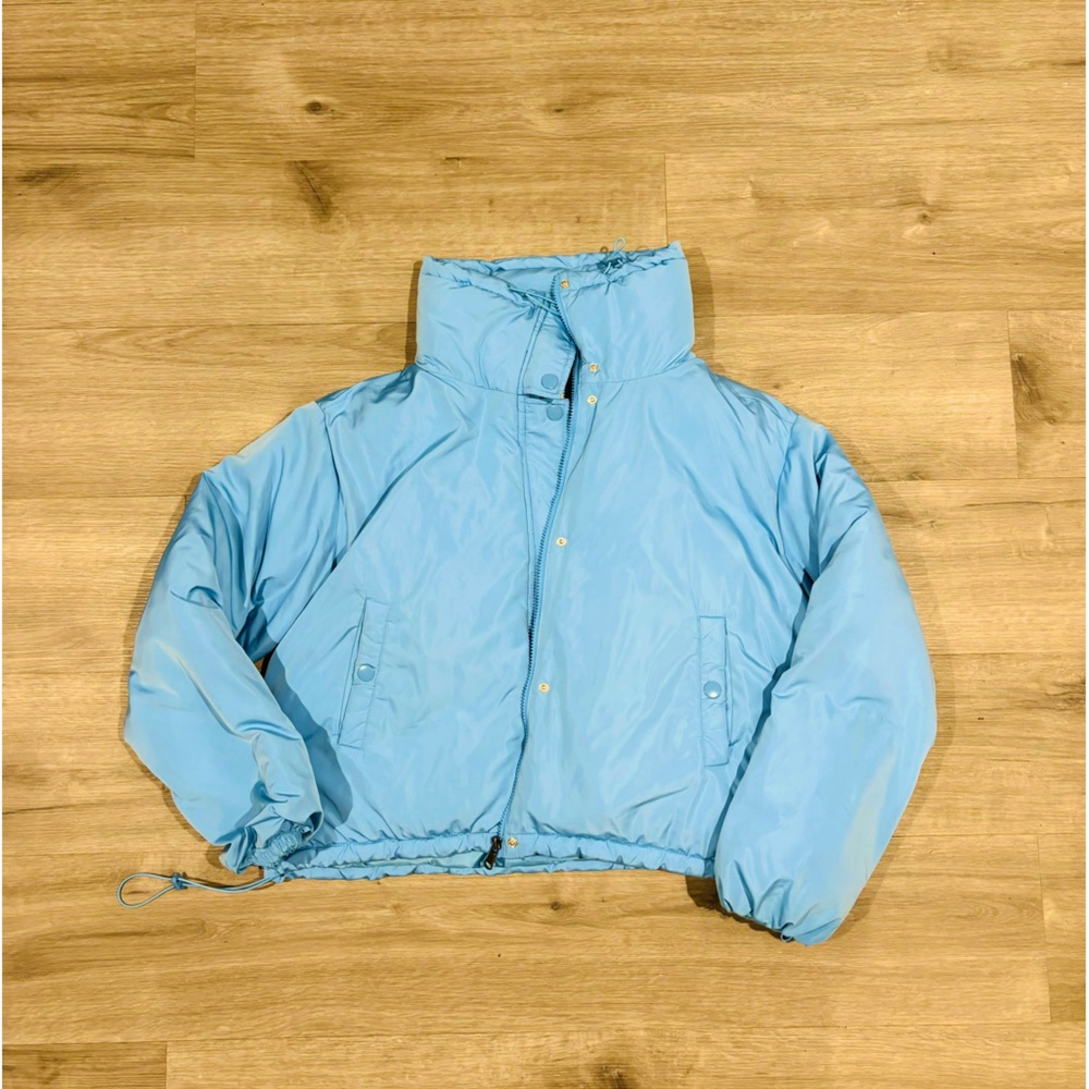 Blue Urban Outfitters BDG Puffer Jacket